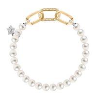 Bracelet Rebecca Femme Diva Pearls in Aluminium Perla BDABOO02